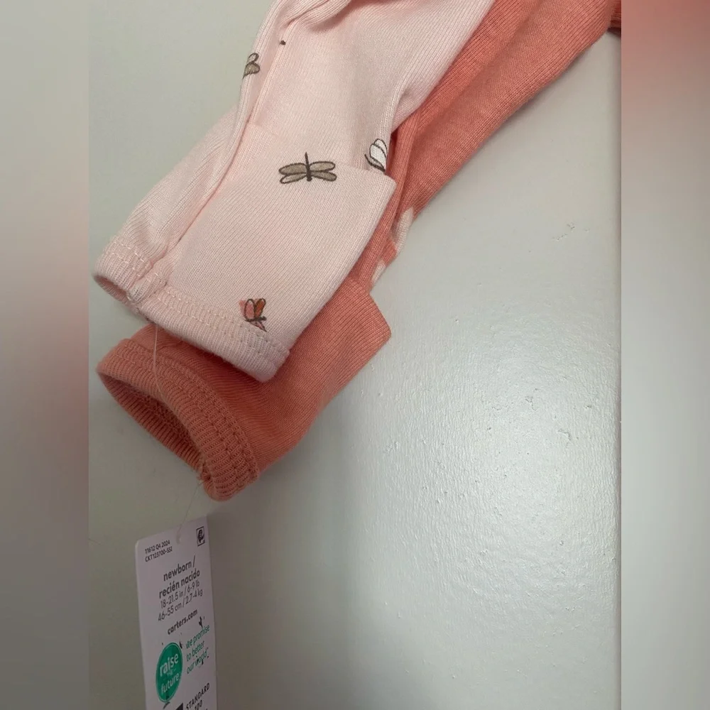 Carter's‎ Pink Baby Dress with Embroidered Details